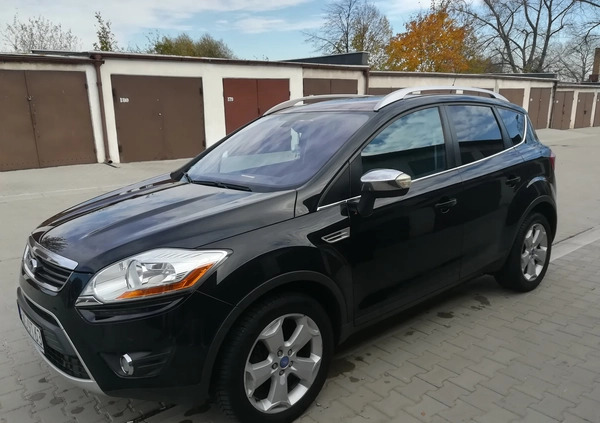 Ford Kuga cena 33000 przebieg: 190000, rok produkcji 2008 z Leszno małe 46